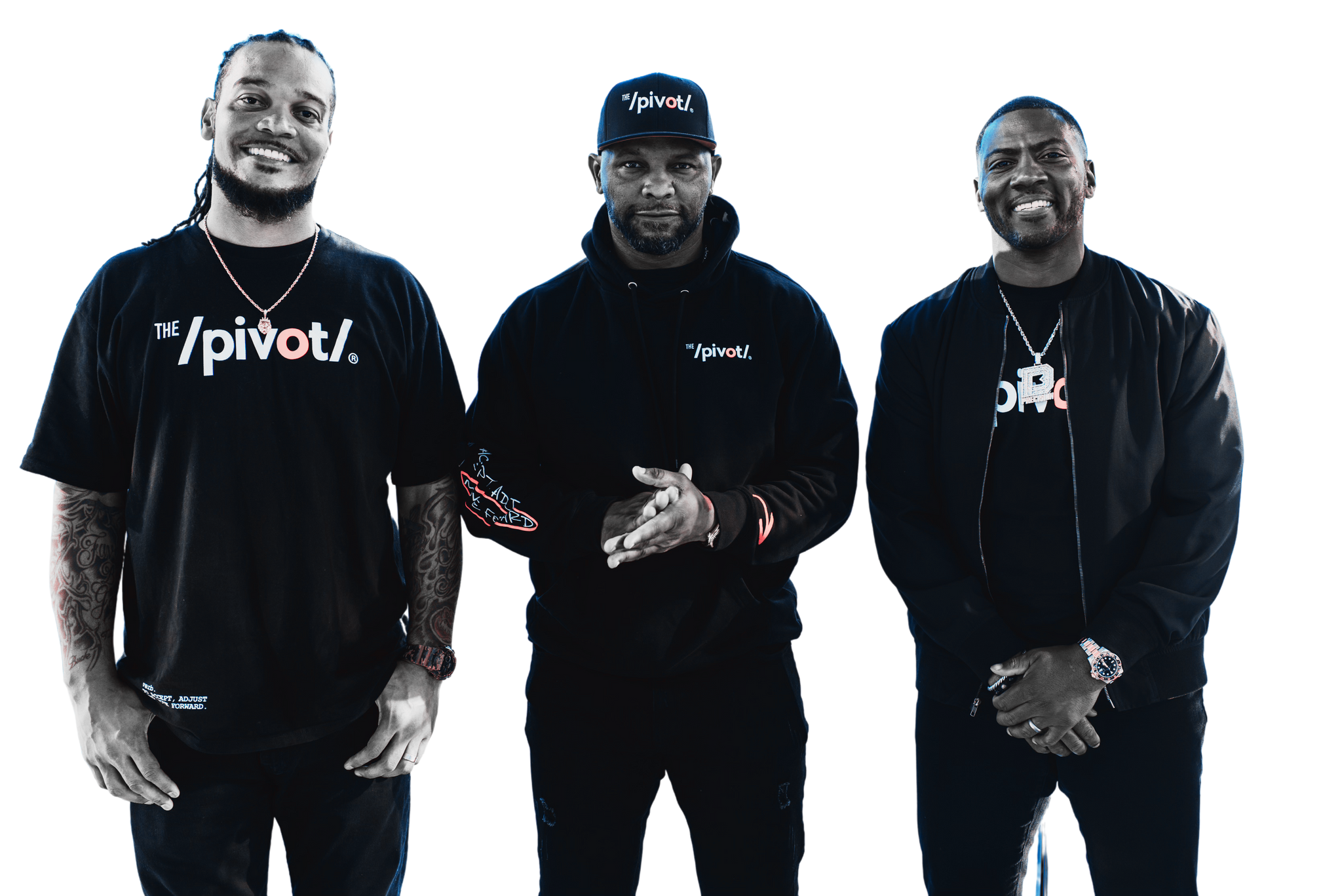 Pivot Podcast hosts